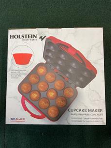 Holstein Housewares Cupcake Maker Red Red